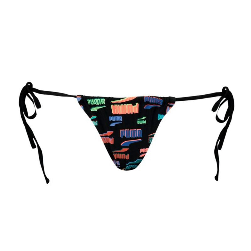 Bikini Puma Swim Women Side Tie Tanga String 1P Bikini Bottom női fürdőruha 938066-01