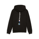 Puma BMW MMS Kids Kangaroo Hoodie fekete gyerek kapucnis pulóver 62752901