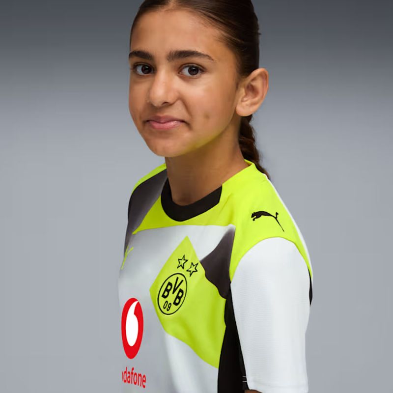 Puma Borussia Dortmund Away JSY Replica Jersey gyerek Póló 780108-02