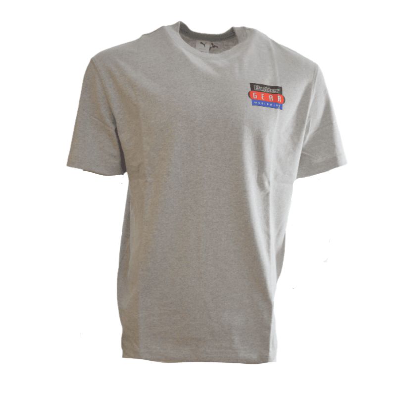 BUTTER GOODS x PUMA Graphic T-shirt Light Gray Heather - szürke férfi póló 534058-04