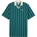 Puma Class Relaxed Pinnacle póló Men's T-Shirt Green 692069 zöld férfi galléros póló 69206941