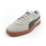 Puma Club II Era men's sports shoes, leather sneakers, szürke férfi utcai cipő 40071715