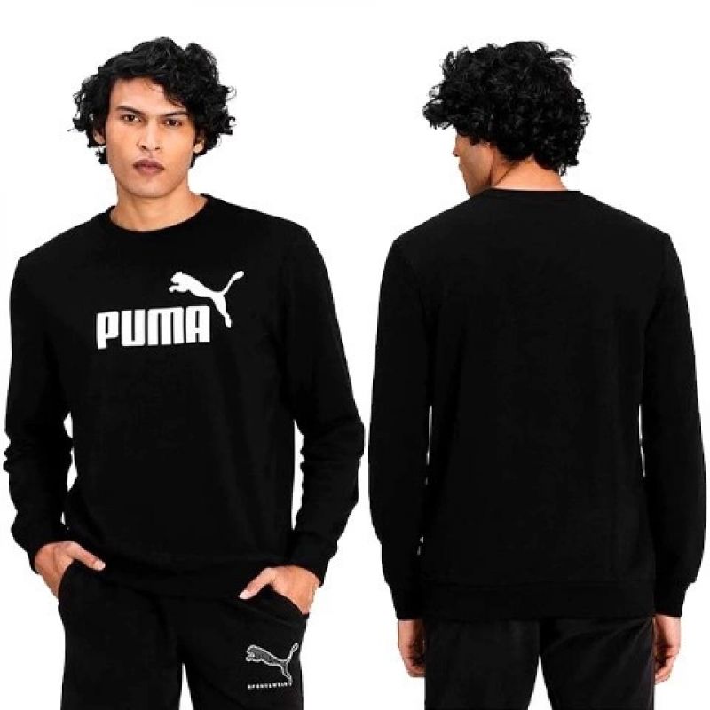 Puma ESS Big Logo Crew M sweatshirt 586680 01 Pulóver - Sportmania.hu