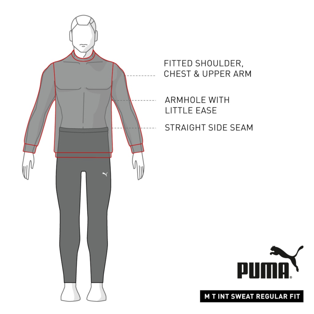 Puma ESS Big Logo Crew Pulóver - Sportmania.hu