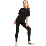 Puma Ess Centered Cat Logo Boxy Tee for Kids 685131 fekete gyerek póló 68513101
