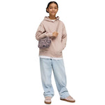 Puma ESS Centered Cat Logo Relaxed Hoodie for Kids Pink 692973 rózsaszín gyerek kapucnis pulóver