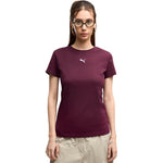 Puma Ess Centered Cat Logo Tee Women’s T-Shirt 692916 bordó póló 69291624