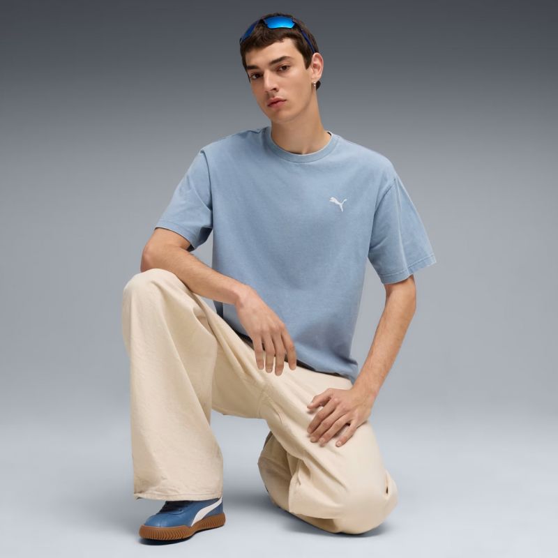 Puma Ess Elevated Relaxed Wash férfi póló 68804834