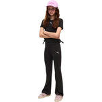 Puma Ess High-Waist Flared Children’s Leggings, 694653 gyerek leggings, fekete