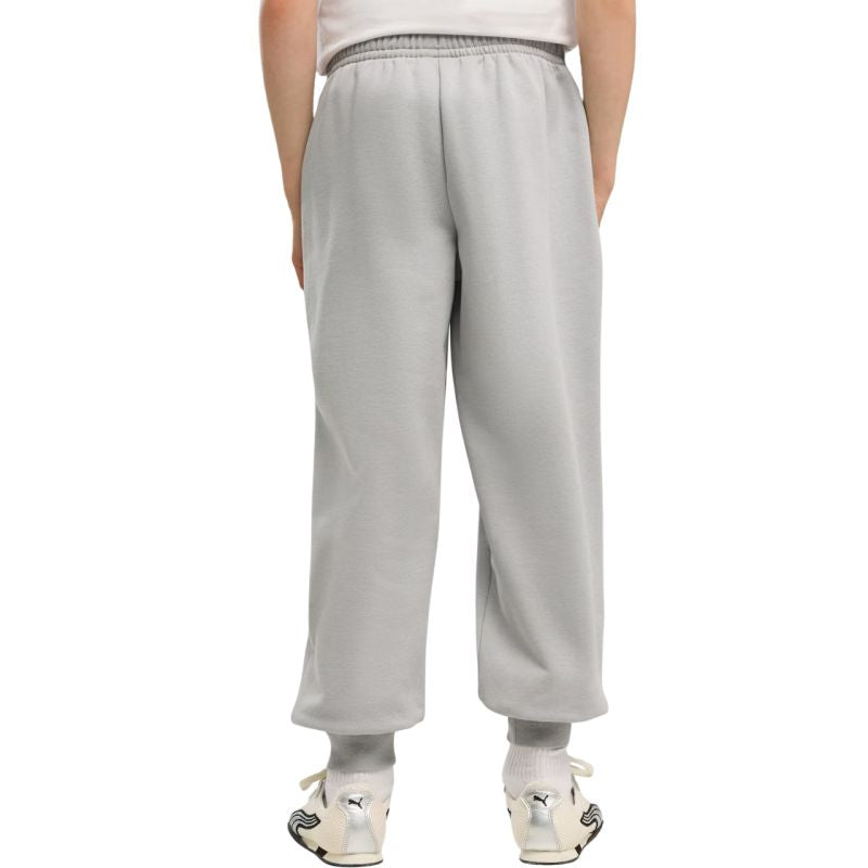 Puma ESS Logo Lab Relaxed Kids’ Trousers 694675 gyerek nadrág, szürke