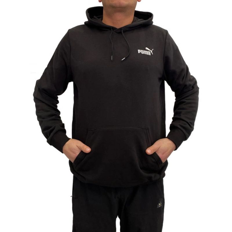 Puma Ess Logo M sweatshirt 679631 01 kapucnis pulóver - Sportmania.hu