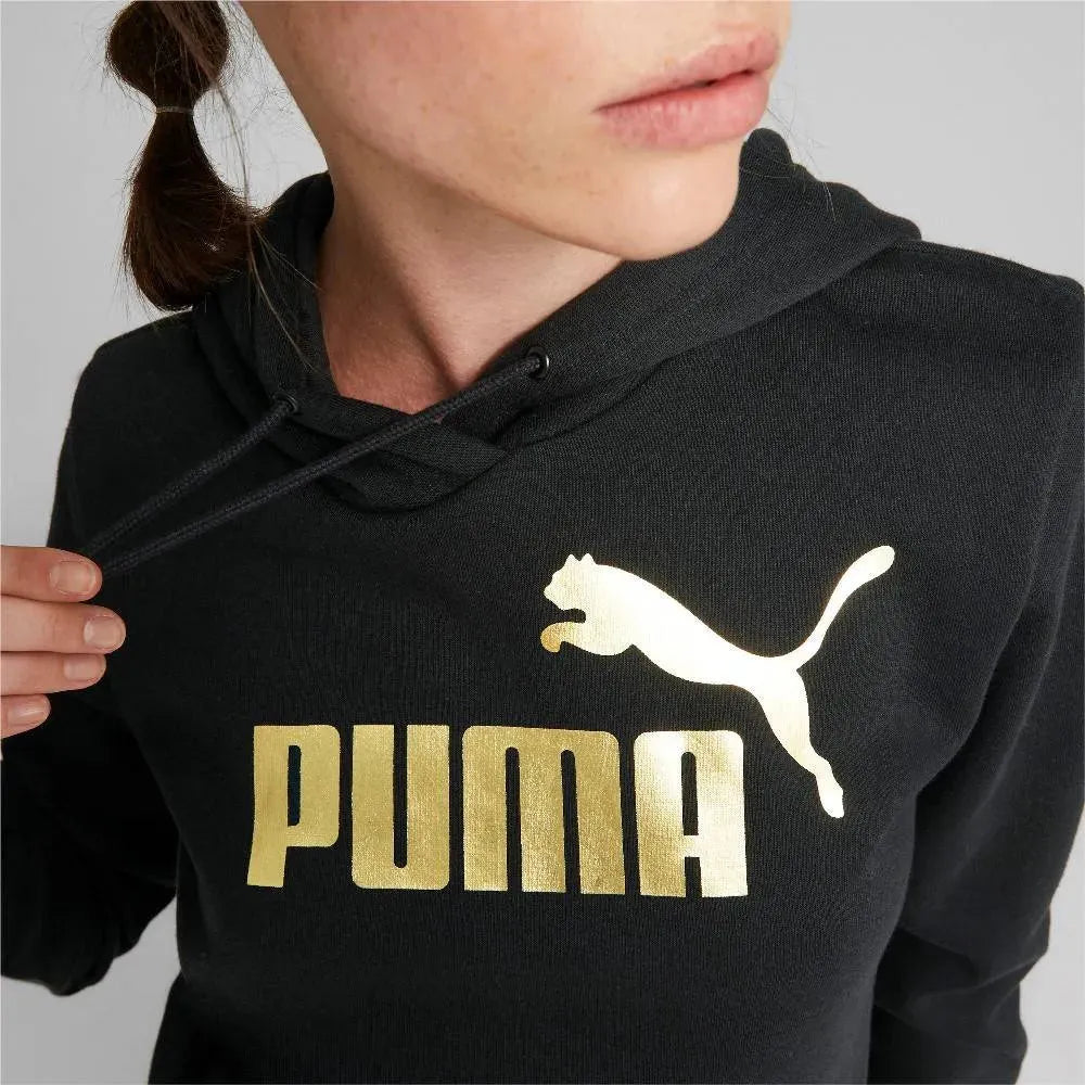 Puma ESS+ Metallic Logo Hoodie Pulóver - Sportmania.hu