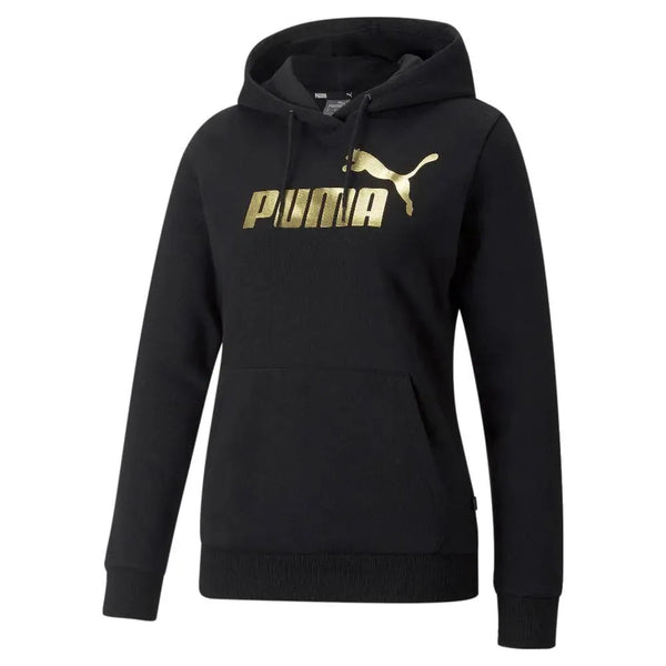 Puma ESS+ Metallic Logo Hoodie Pulóver - Sportmania.hu
