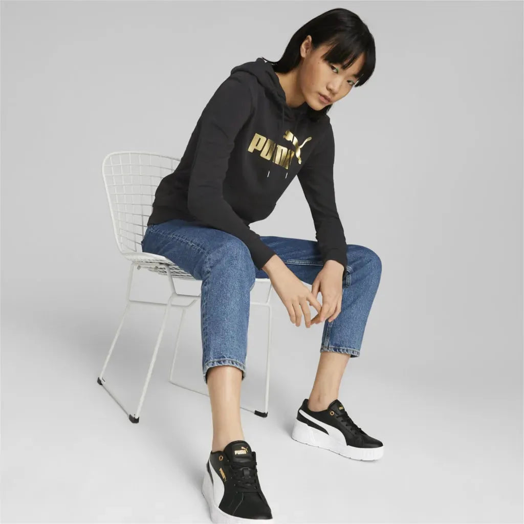 Puma ESS+ Metallic Logo Hoodie Pulóver - Sportmania.hu