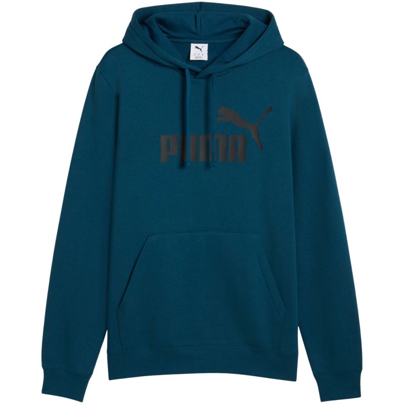 Puma ESS No. 1 Logo Hoodie FL 682571 férfi kapucnis pulóver, türkiz
