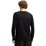 Puma ESS No. 1 Logo Longsleeve Tee Black 682546 fekete férfi hosszú ujjú póló 68254601