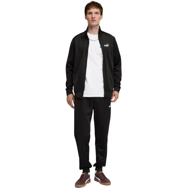 Puma Ess No. 1 Logo Poly Men's Tracksuit Black 692630 fekete férfi melegítő szett