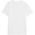 Puma Ess Script Tee Kids' T-Shirt 692542 fehér gyerek póló 69254202