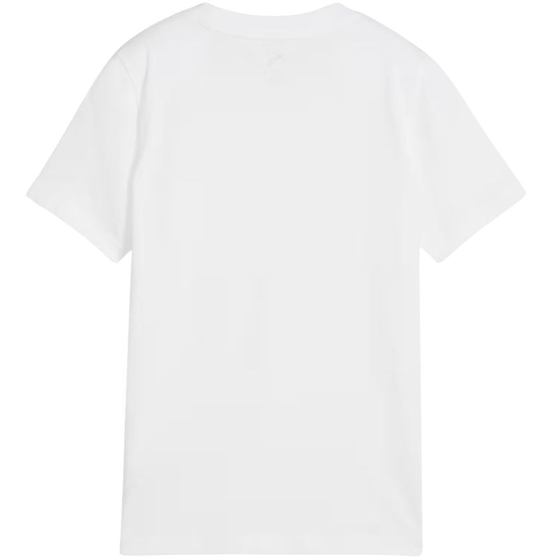 Puma Ess Script Tee Kids' T-Shirt 692542 fehér gyerek póló 69254202