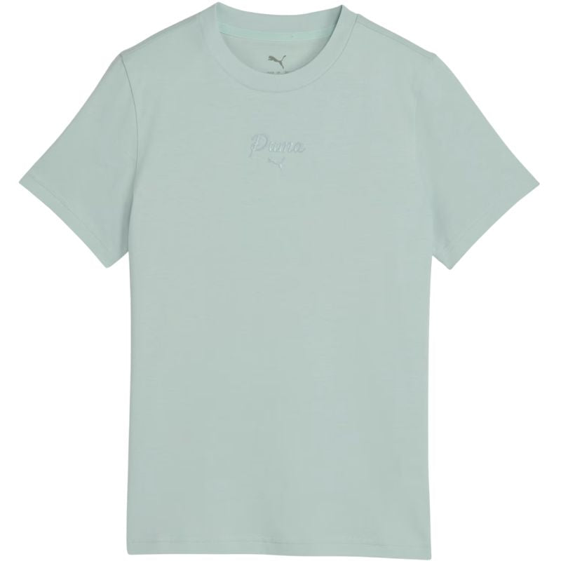 Puma Ess Script Tee Kids' T-Shirt 692542 menta gyerek póló 69254229