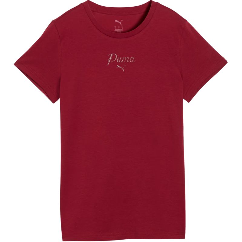 Puma ESS Script Tee Women's T-Shirt 691760 piros női póló 69176023