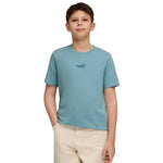 Puma ESS Small No. 1 Logo Centered Tee for Kids Blue gyerek 692975