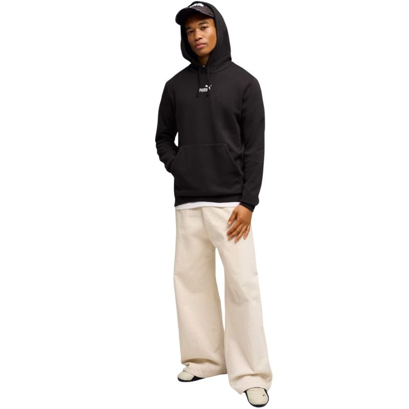 Puma ESS Small No. 1 Logo Hoodie 692914 férfi kapucnis pulóver, fekete