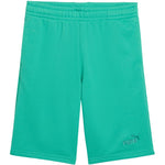Puma ESS Small No. 1 Logo Kids Green 692974 zöld gyerek rövidnadrág 69297440