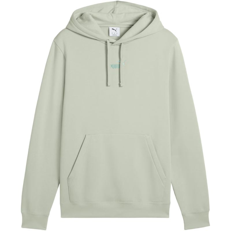 Puma ESS Small No.1 Logo Men’s Hoodie light 692914 férfi kapucnis pulóver, zöld