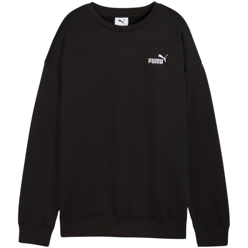 Puma ESS Small No. 1 Logo Relaxed Crew Sweatshirt 633268 női pulóver, fekete