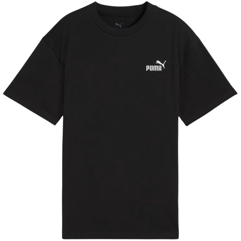 Puma ESS Small No. 1 Logo Relaxed Tee for Kids Black gyerek 684920