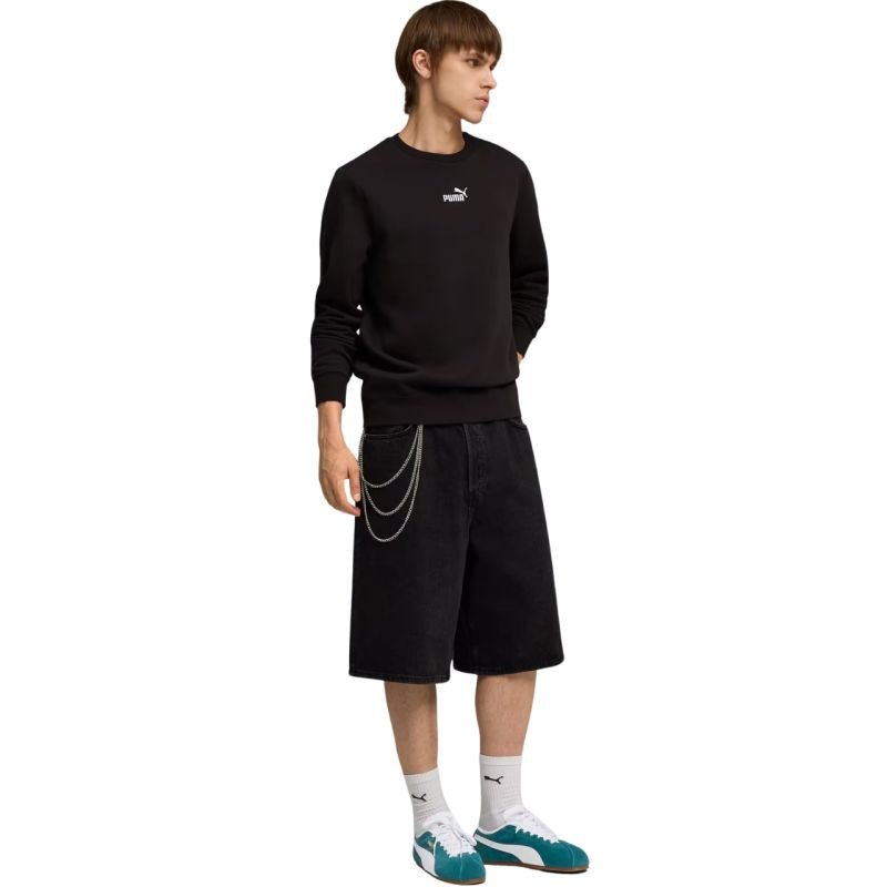 Puma ESS Small No. 1 Logo Sweatshirt 692913 férfi pulóver, fekete