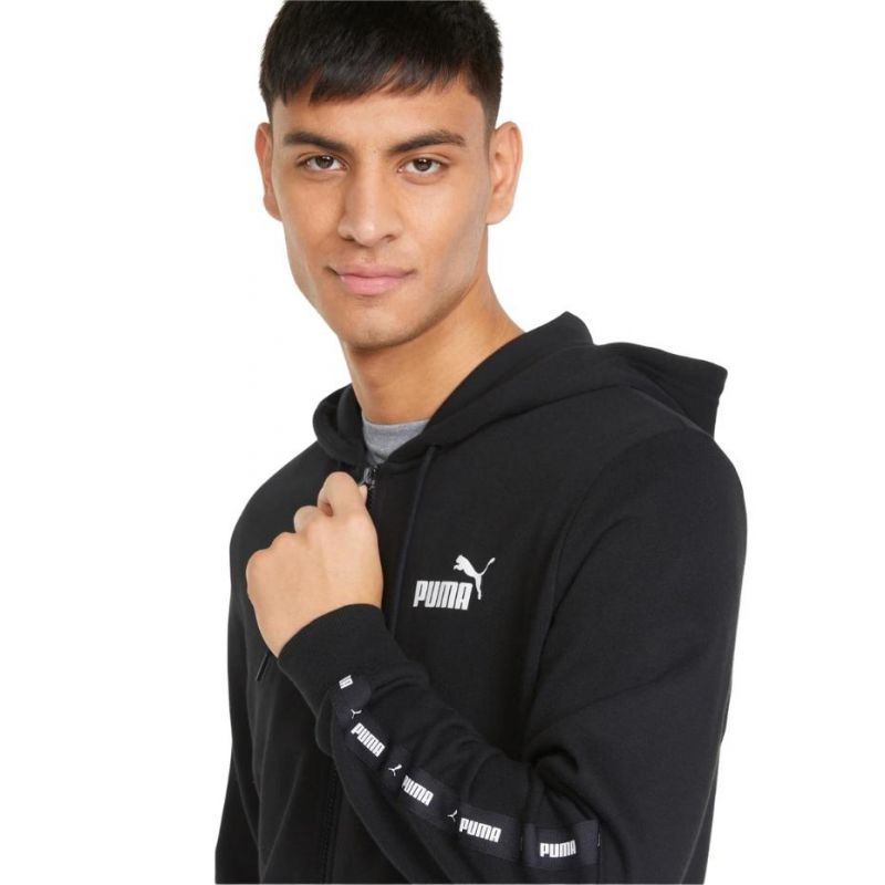 Puma ESS+ Tape Full-Zip Hoodie TR M férfi pulóver 84876801