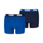 Puma Everyday Basic Kids Boxer Shorts 2 Pack , Navy Blue 938971 kék gyerek