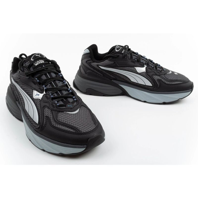 Puma Fade Nitro LS Men’s Black Fashion Sneakers fekete cipő 40620303