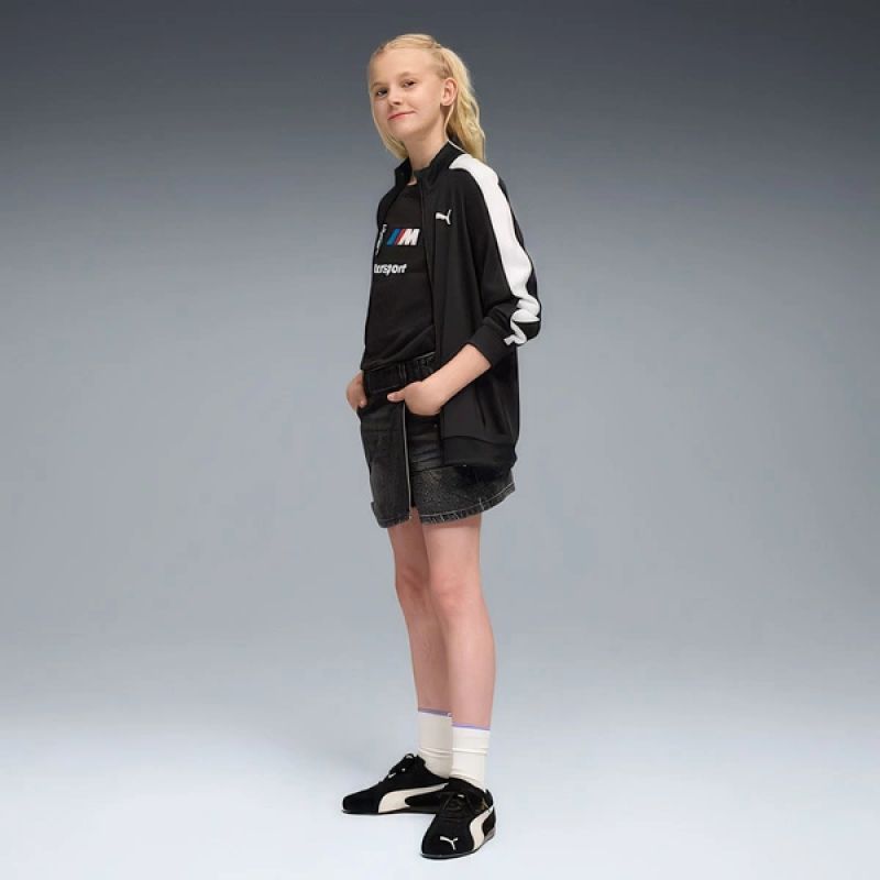 Puma Kids’ BMW MMS Sports T-Shirt – Lightweight and Comfortable gyerek póló, fekete