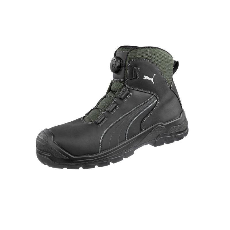 Puma Malfini cascades disc mid M ankle boots fekete bakancs MLI-S18B1
