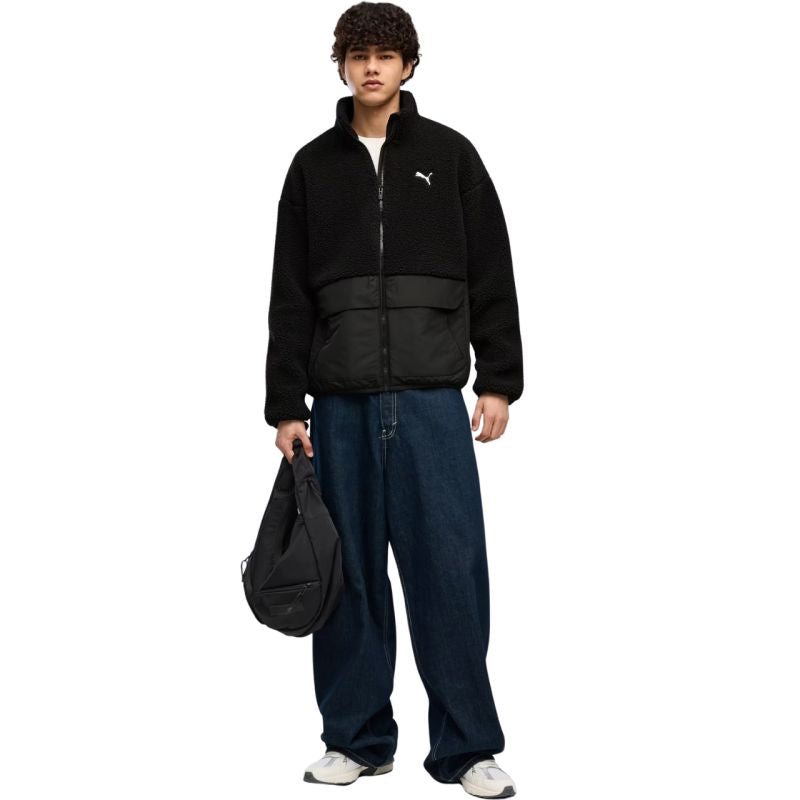 Puma Men’s Hybrid Re: Fibre Sherpa 694562 férfi dzseki, fekete
