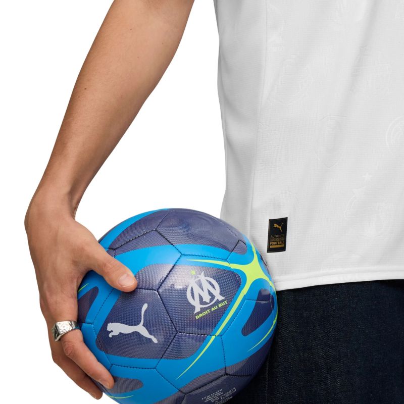 Puma Men's Olympique Marseille Home Jersey Replica white férfi Póló 77980101