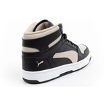 Puma men’s Rebound Layup sport sneakers, stylish high-top férfi utcai cipő, fekete