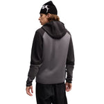 Puma Men’s Tech Slim Elevated black-grey hoodie 693951 férfi kapucnis pulóver, szürke