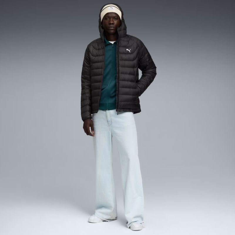 Puma Packlite Hooded Down Men's Black Kabát férfi 68522101
