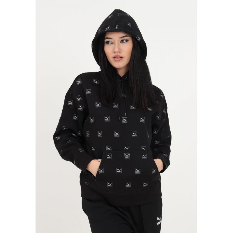 Puma Puma Brand Love AOP FL W női Pulóver 53570601