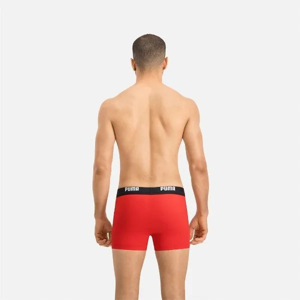 Puma SWIM MEN LOGO SWIM TRUNK 1P red Úszónadrág - Sportmania.hu