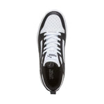 Puma Rebound V6 Lo Mid kids' white and black gyerek Cipő 39383301