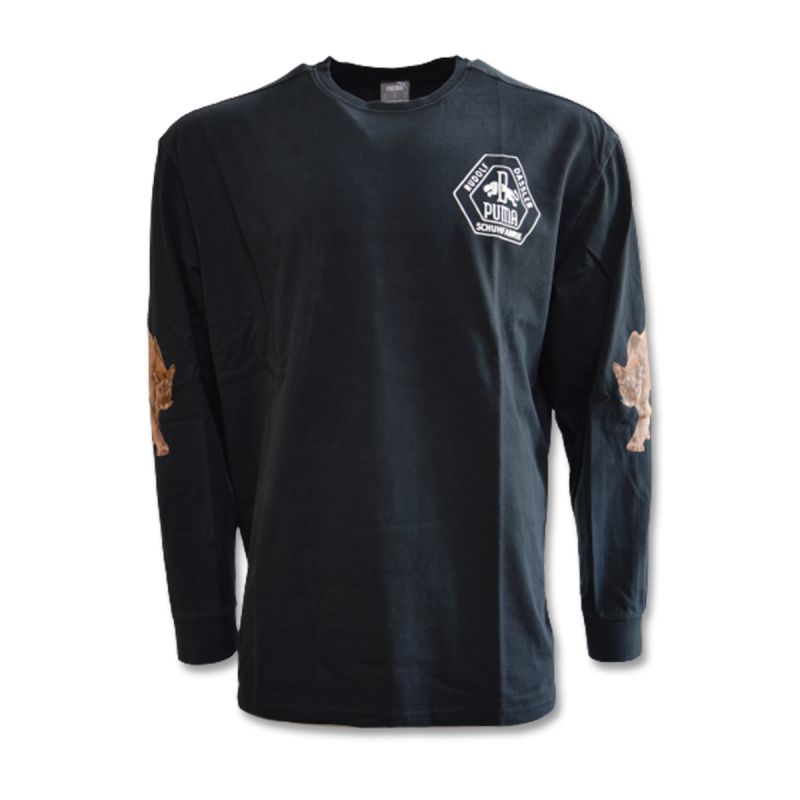 Rhuigi X PUMA Kuzma Longsleeve T-Shirt - fekete férfi hosszú ujjú póló 589067-01