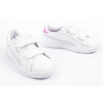 Puma Smash 3.0 children's sports shoes sneakers leather fashionable fehér gyerek utcai cipő