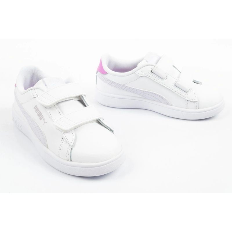 Puma Smash 3.0 children's sports shoes sneakers leather fashionable fehér gyerek utcai cipő