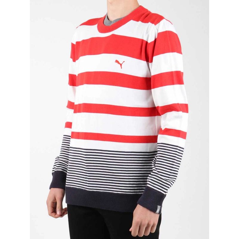 Puma Striped Sailing Pulóver 554124-01