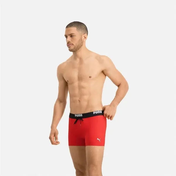 PUMA SWIM MEN LOGO SWIM TRUNK 1P red - Sportmania.hu